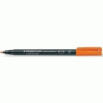 MARQUEUR PERMANENT 318F LUMOCOLOR ORANGE - STAEDTLER