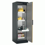 ARMOIRE SÉCURITÉ Q-PEGASUS-90 Q90.195.060.WDACR GRIS/JAUNE - ASECOS
