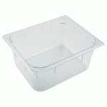 BAC APS GN 1/2 EN POLYCARBONATE 32,5 X 26,5 CM, PROFONDEUR : 65 MM