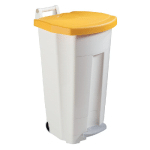 COLLECTEUR JAUNE À PÉDALE 90 L ROSSIGNOL