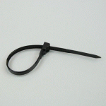 COLLIERS DE SERRAGE RÉUTILISABLES 4,8 X 200 - PAR 100 - NOIR
