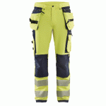 PANTALON STRETCH 4D HAUTE-VISIBILITÉ TAILLE 44L - MANUTAN COLLECTIVITÉS