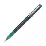 PILOT STYLO ROLLER POINTE MÉTAL 1 MM ENCRE LIQUIDE VERTE + RÉGULATEUR DE DÉBIT V-BALL GRIP