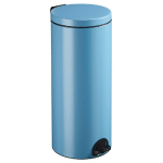 ROSSIGNOL POUBELLE A PEDALE SANELIA - 30 L - BLEU MAT LISSE