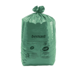 SACS POUBELLE DÉCHETS LOURDS BERNARD GREEN NF VERTS 100 L, LOT DE 200