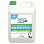ACTION VERTE SAVON LIQUIDE POUR LES MAINS, CORPS ET CHEVEUX - PARFUM COCO - BIDON 5L