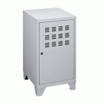 CAISSON COLOR HAUTEUR DE BUREAU 74 CM GRIS CLAIR