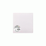 LOT DE 2 - PAQUET DE 25 CARTES SIMPLES POLLEN 160X160MM 210G/M2 - ROSE POUDRÉ IRISÉ