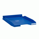 LOT DE 5 - CORBEILLE À COURRIER SLIM EXACOMPTA BLEUE