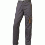 PANTALON DE TRAVAIL PANOSTYLE POLYESTER-COTON BLANC-GRIS XXL - DELTA PLUS