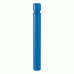 POTELET AGGLO Ø 102 MM - ZINC BLEU 5010 - PROCITY