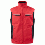 PROJOB 5706 BODYWARMER MULTIPOCHES PRIO ROUGE - TAILLE XXXXL