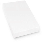 LINNEA - PROTÈGE MATELAS IMPERMÉABLE ARNON BONNET DE 23 CM 110X200 CM - BLANC