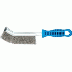 BROSSE À MAIN - COURBÉE - FIL EN INOX PFERD