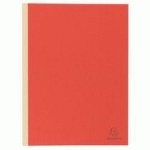 CHEMISE EXACOMPTA 24 X 32 CM DOS TOILÉ 3 CM ROUGE - PAQUET DE 25