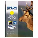 EPSON CARTOUCHE D'ENCRE CERF T1304XL J (C13T13044010) - DURABRITE ULTRA - GRANDE CAPACITÉ - COULEUR: JAUNE