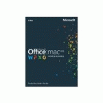 MICROSOFT OFFICE FOR MAC HOME AND BUSINESS 2011 - LICENCE - 1 INSTALLATION - MAC - ANGLAIS - EUROPE