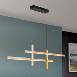 ORION SUSPENSION LED STARGATE, NOIRE-DORÉE