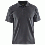 POLO GRIS FONCÉ TAILLE 4XL - BLAKLADER