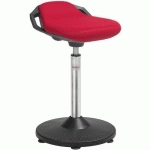 TABOURET TRUMPET ASSISE SPACE TISSU 3D ROUGE - GLOBAL