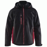 VESTE DE TRAVAIL HARDSHELL NOIR/ROUGE TAILLE XS - 479019779956XS - BLAKLADER