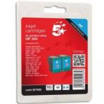 5 ETOILES CARTOUCHE COMPATIBLE JET D'ENCRE COULEUR TWIN PACK HP CB332EE