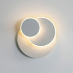 PERLERARE - APPLIQUE 15W LED, CRÉATIF ECLIPSE 3 EN 1 PROTECTION SOLIDE APPLIQUE MURALE INTERIEUR LAMPE MODERNE SIMPLE SALON ALLÉE BALCON LAMPE LED
