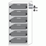 ARMOIRE SÉCURITÉ S-CLASSIC-90 S90.196.090.WDAS GRIS CLAIR