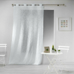 RIDEAU VOILAGE HALTONA 140X280CM BLANC