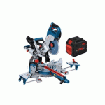 SCIE À ONGLET SANS FIL 18V - BI-TURBO - Ø216 MM - GCM 18V-216 DC + 1 BATTERIE PRO CORE - 18V - 12AH BOSCH
