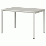 TABLE MALIBU 120X80 T6 SOUDÉ STR ABS BLC SEL W911/BLC 9016