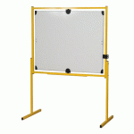 TABLEAU AXE PIVOTANT 2 FACES VERTES 100 X 120 CM.