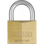 CADENAS À CLÉ - LAITON - ANSE CÉMENTÉE - ENTROUVRANT - 65/30 KA 6302 ABUS