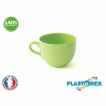 MAXI TASSE MELAMINE VERTE 62 CL DIAM 12,4 - 9,1 CM