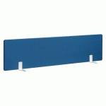 PANNEAUX ÉCRANS ACOUSTIQUES L 160 CM BLEU FIXATION BLANCHE POUR BUREAUX ARKO