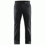 PANTALON DE TRAVAIL CHINO STRETCH 2D NOIR TAILLE 40C - BLAKLADER