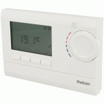 THERMOSTAT D'AMBIANCE DIGITAL 3 PROGRAMMABLE 24H 7J PILES THEBEN 8119132
