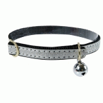 COLLIER CHAT LAMÉ 30 CM  COLLIER CHAT LAMÉ 30CM NOIR
