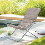 FAUTEUIL RELAX MILOS TAUPE HESPÉRIDE - TAUPE - TAUPE