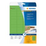 HERMA ETIQUETTES COULEUR - HERMA - COLORIS : VERT -  45,7 X 21,2 - BOITE DE 960 ÉTIQUETTES