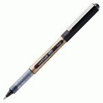 LOT DE 2 - STYLO ROLLER UNI BALL EYE NOIR À CAPUCHON POINTE 1 MM- ÉCRITURE LARGE