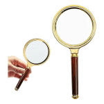 LOUPE DE LECTURE ET MIROIR INCASSABLE POUR LECTURE HAUTE CLARTÉ ET POIDS LÉGER POUR SENIORS LOUPE DE LECTURE AVEC BIJOULIER ARTISANAT LIVRES