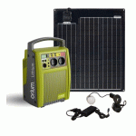 PACK STATION D'ÉNERGIE PORTATIVE IZYWATT 288 ET PANNEAU SOLAIRE 50W ORIUM