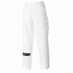 PORTWEST S817 PANTALON PEINTRE BLANC - TAILLE XS - STANDARD