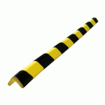 PROTECTION D'ANGLE EN MOUSSE - COLORIS JAUNE/NOIR - 75 X 3 X 3 CM VISO