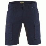 SHORT SERVICES STRETCH MARINE/NOIR TAILLE 42 - BLAKLADER