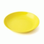 ASSIETTE CREUSE CLASSIQUE MELAMINE JAUNE