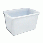 BAC ALIMENTAIRE RECTANGULAIRE PROFOND PE 60L _140435 - MATFER