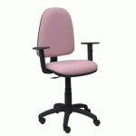 CHAISE DE BUREAU AYNA - ACCOUDOIRS RÉGLABLES - ROSE