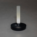 KONSTSMIDE LAMPE TABLE LED BIARRITZ IP54 BATTERIE CCT NOIRE